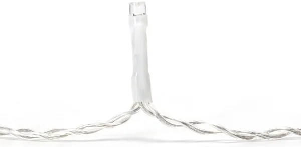 Aigostar - Catena luminosa natalizia LED per esterni 300 LED/8 funzioni 15x0,4 m IP44 bianco freddo