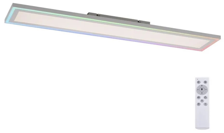 Leuchten Direkt 1490116-LED RGB Lampada da soffitto dimmerabile EDGING LED/24W/230V