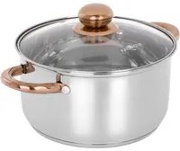 Pentola 22 cm acciaio inox Meravigliosa con coperchio