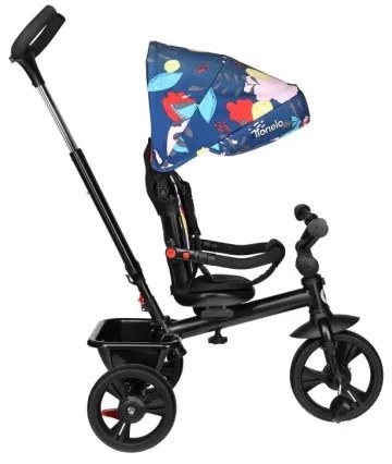 Lionelo - Triciclo per bambini HAARI nero/multicolore