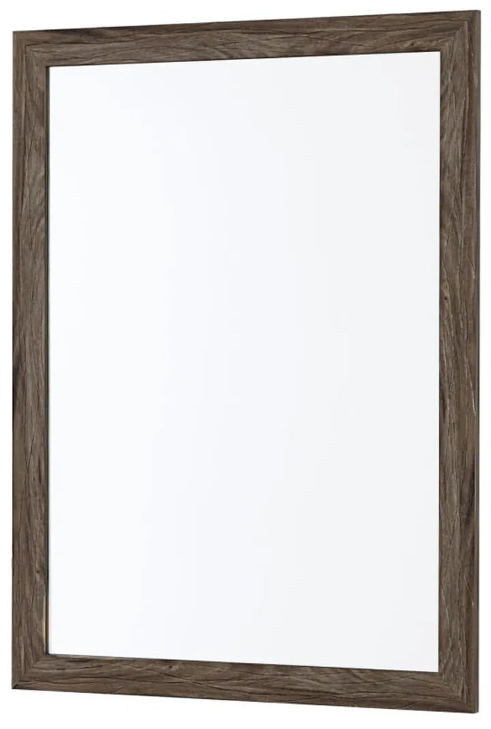 Specchio Rettangolare 60x80 Feridras "Wood" Effetto Legno Marrone