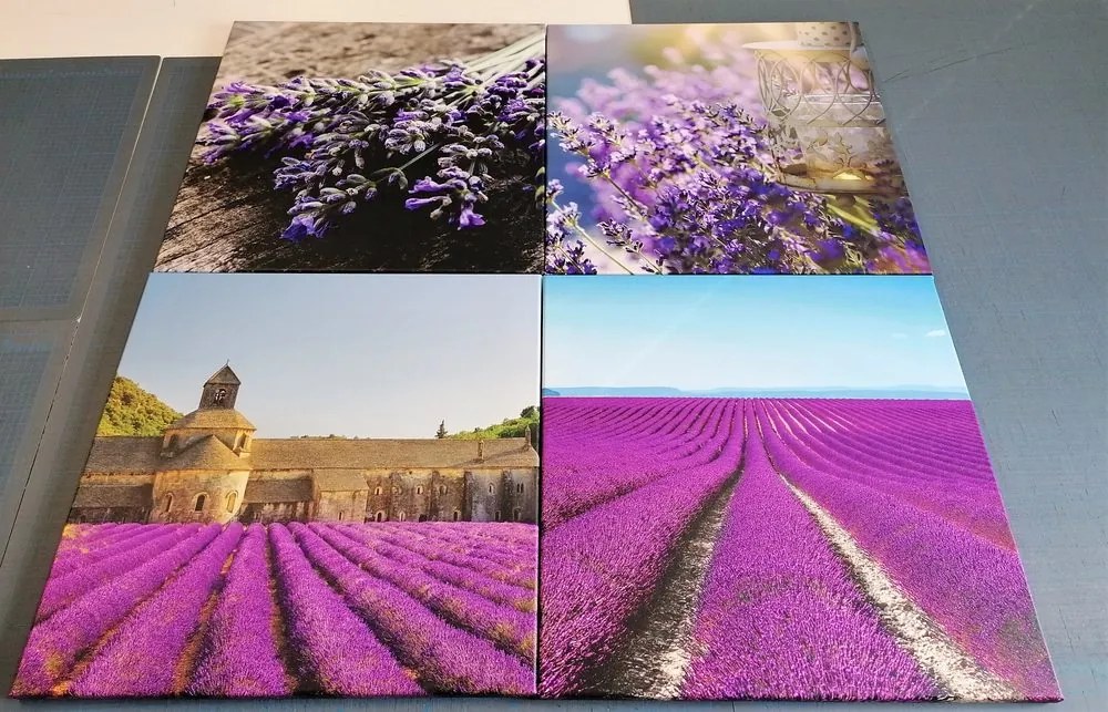 Set di quadri – Bella lavanda