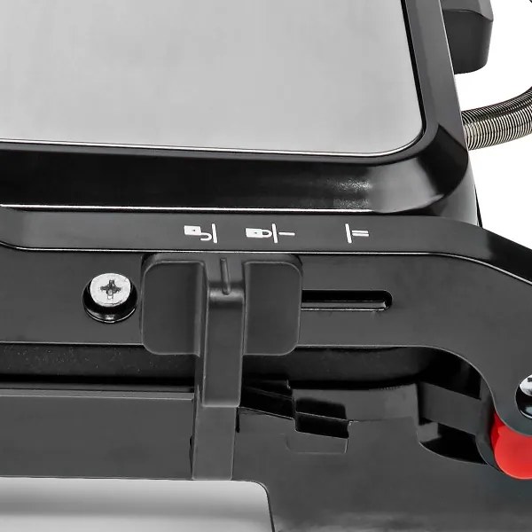 Nedis KAGR131FSR - Griglia a contatto 1500W/230V