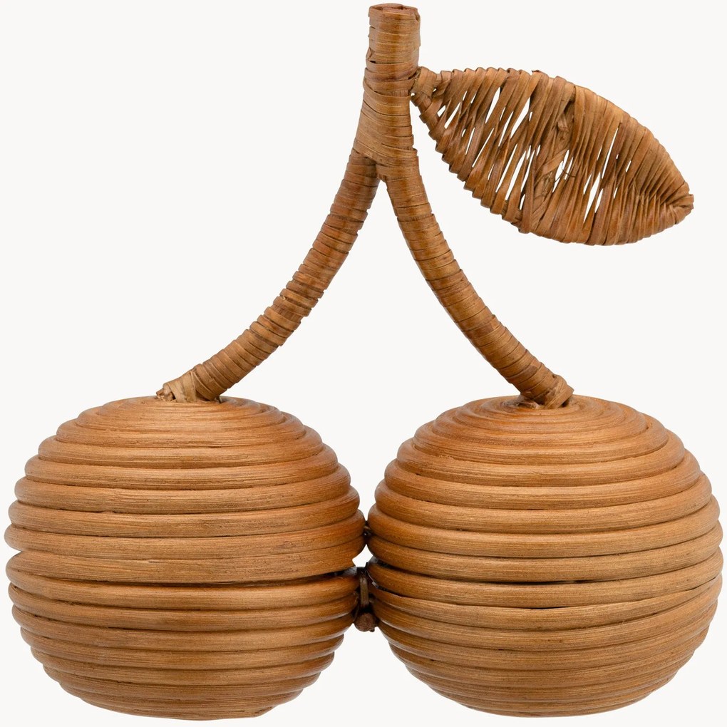 Oggetto decorativo in rattan fatto a mano Cherry