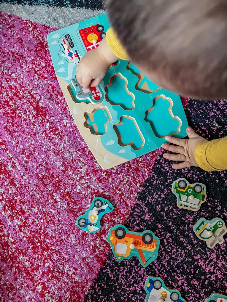 Puzzle dei mezzi di emergenza