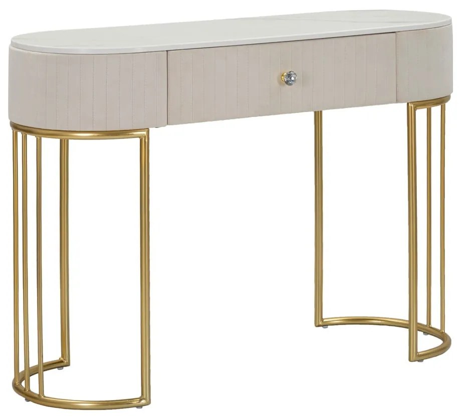 Consolle beige 100x40 cm Montpellier - Mauro Ferretti