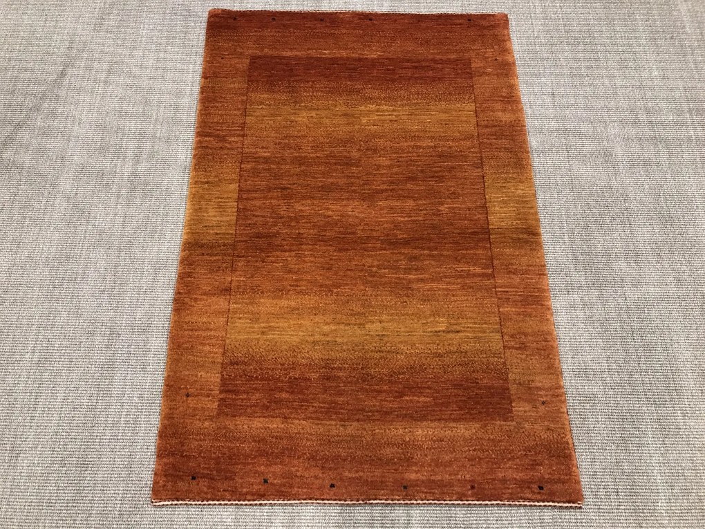 Loribaft Tappeto persiano 100 x 150 Giallo (Iran) Annodato A Mano