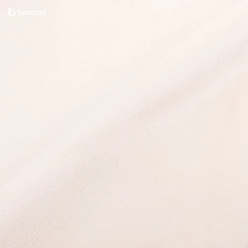 Letto matrimoniale imbottito beige con contenitore con griglia 160x200 cm Bali - Cosmopolitan Design