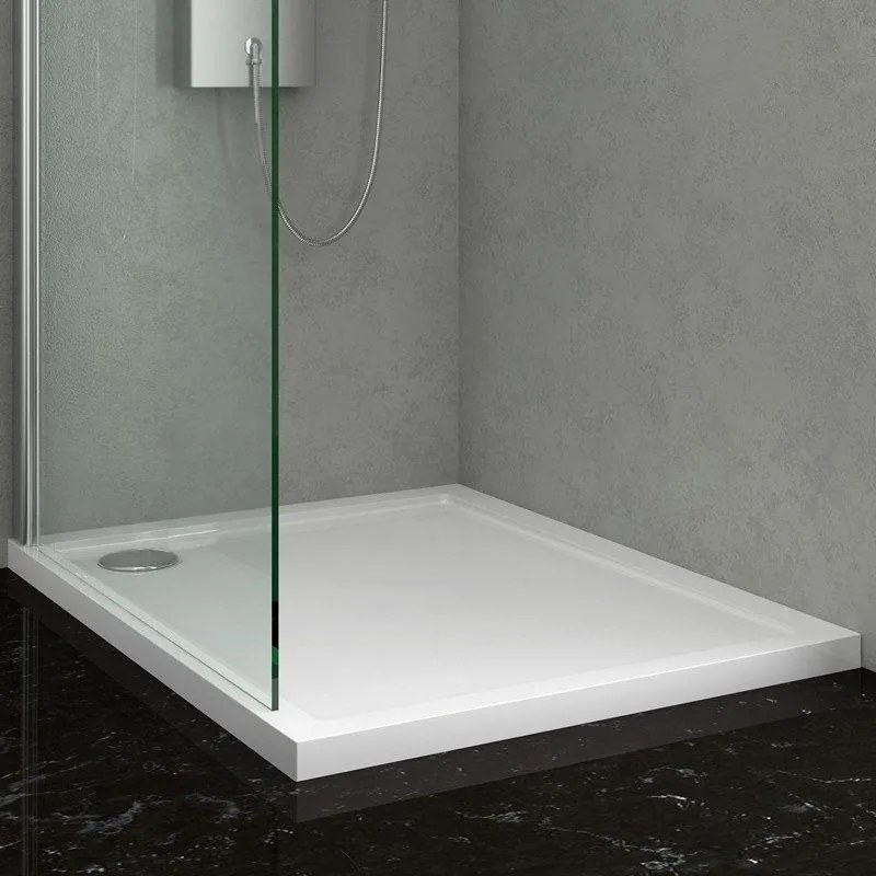 Kamalu - piatto doccia 170x70 acrilico ultra slim