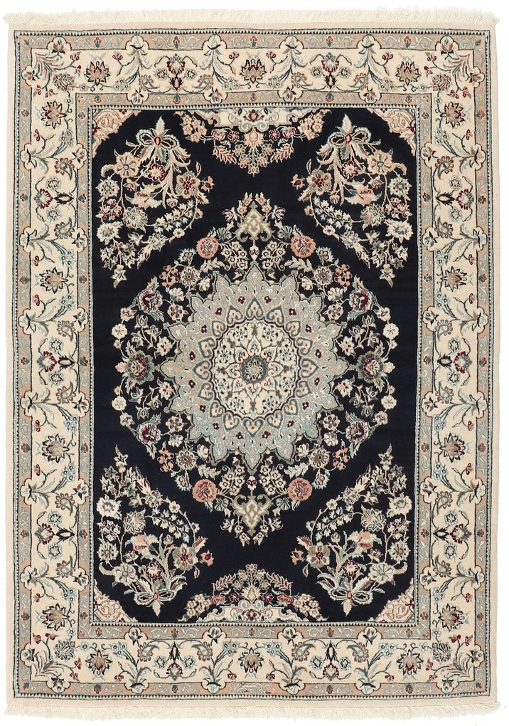 Nain Tappeto persiano 110 x 150 (Iran) Annodato A Mano