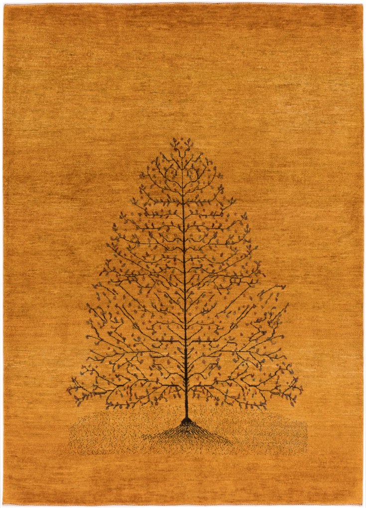 Loribaft Tappeto persiano 170x230 Giallo (Iran) Annodato A Mano