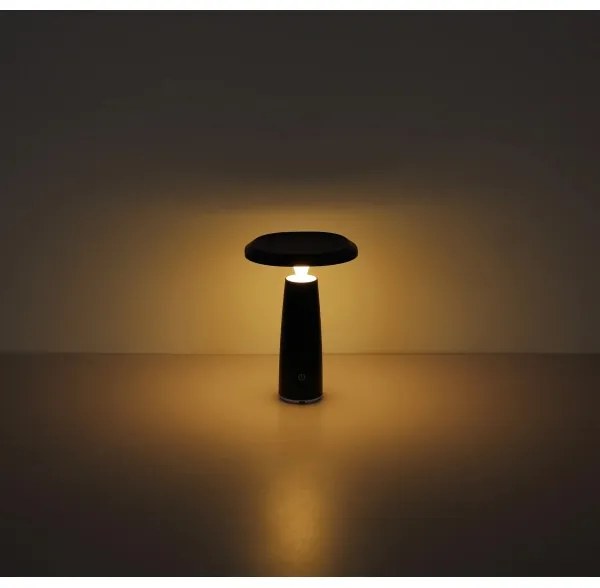 Globo 21022 - LED Lampada da tavolo ricaricabile dimmerabile BOWIE LED/1,2W/3,7V 1500mAh 3000K