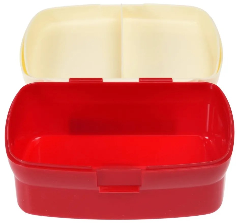 Portapranzo per bambini rosso/color crema Prehistoric Land – Rex London