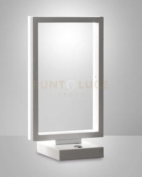 Bard lampada da tavolo bianca a led 3000k - 15w - 1720 lm dimmerabi...