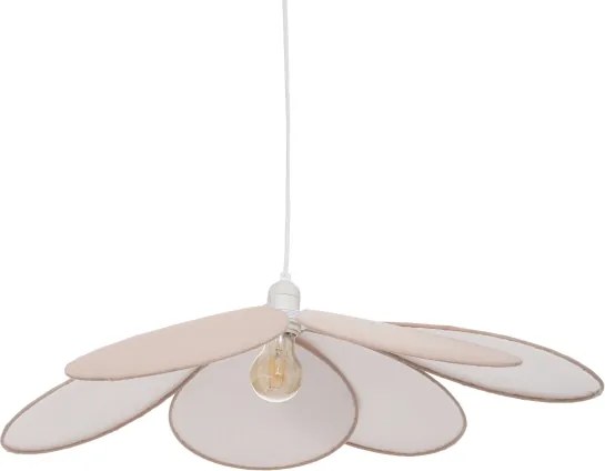 Atmosphera - Lampadario a sospensione per bambini PETAL 1xE27/40W/230V Ø 64 cm rosa