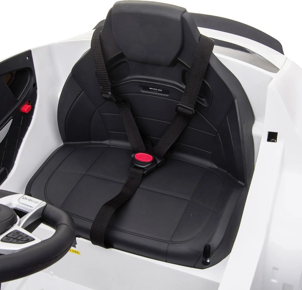Macchina Elettrica per Bambini 12V con Licenza Mercedes GLA 45 AMG Bianca...