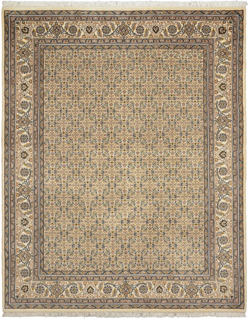 Tabriz Tappeto orientale 250 x 200 Beige (Indian) Annodato A Mano