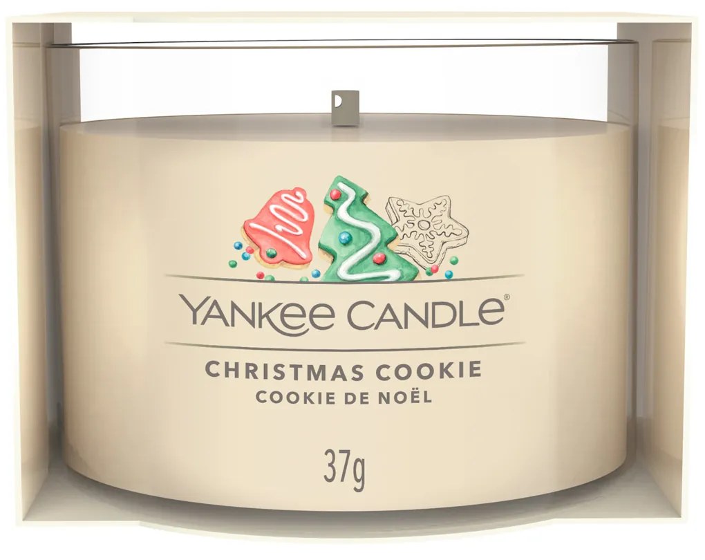 Christmas Cookie, candela votiva profumata Yankee Candle