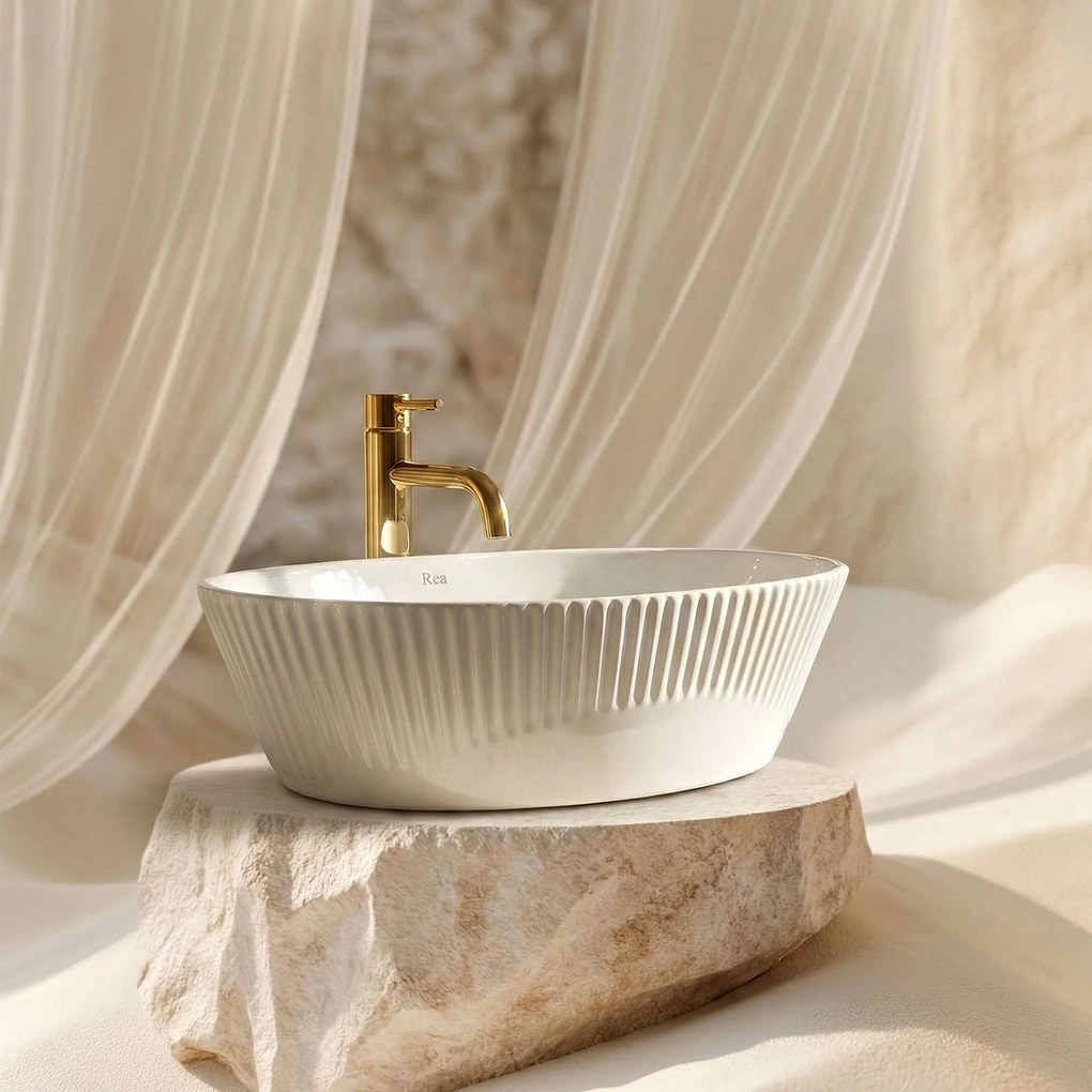 Lavabo da appoggio Rea Astoria