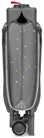 Lionelo - Lettino da viaggio STEFI PLUS Grigio Multicolore