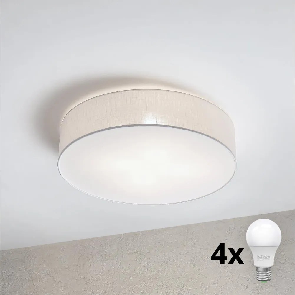 Brilagi - Plafoniera LED SIRIJA 4xE27/60W/230V Ø 60 cm bianco