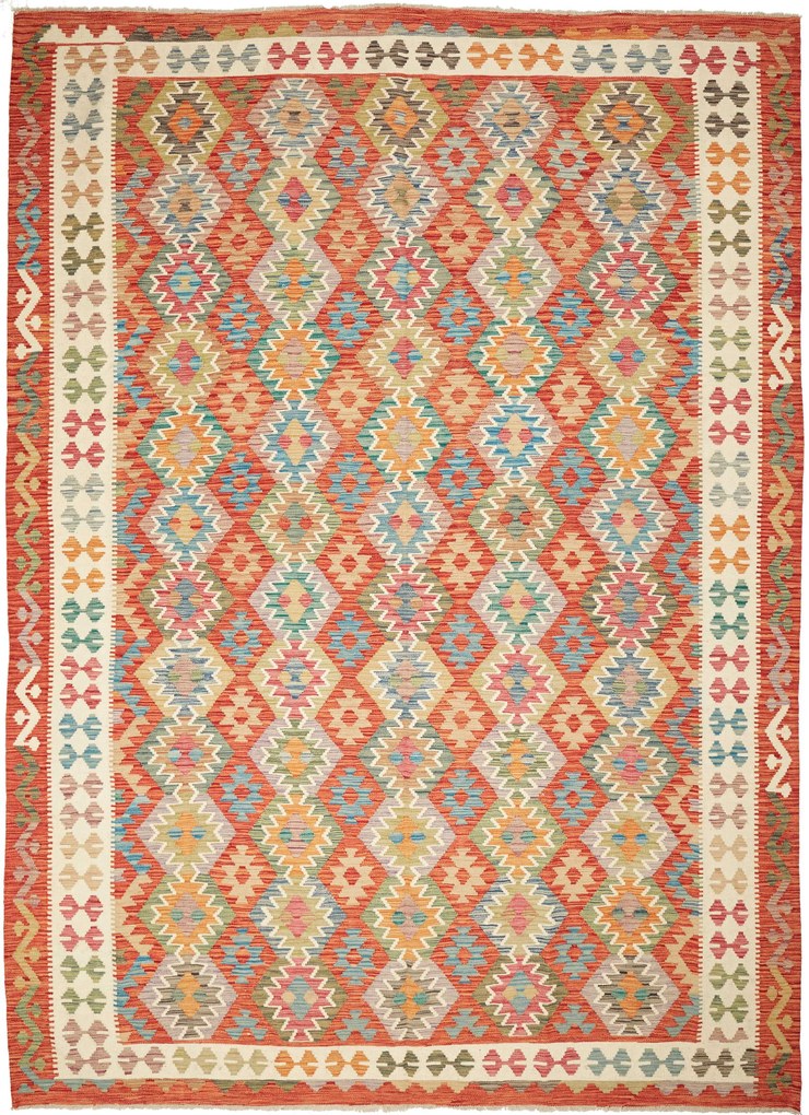 Kilim Tappeto 250 x 350 (Pakistan) Tessuto A Mano