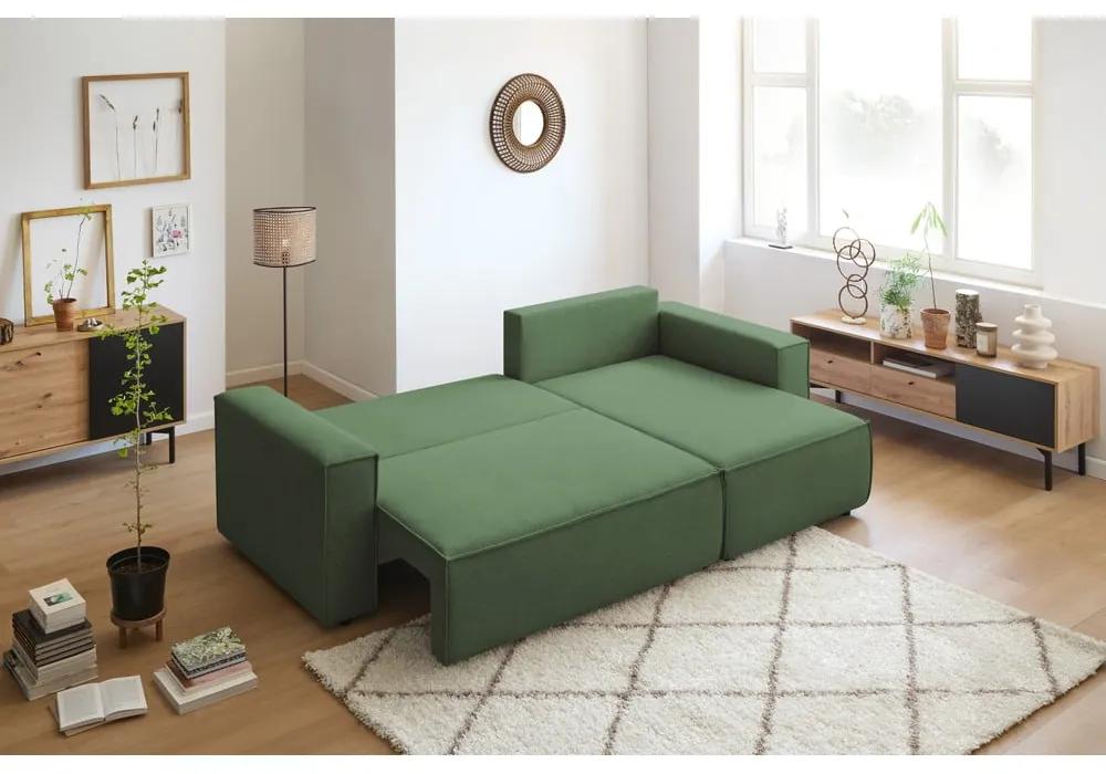 Divano letto verde (variabile) Nihad structural - Bobochic Paris