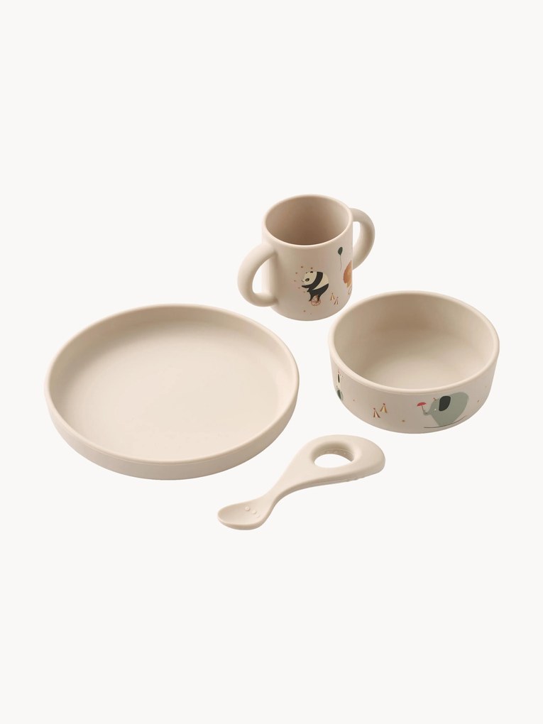 Set di 4 stoviglie per bambini Vivi