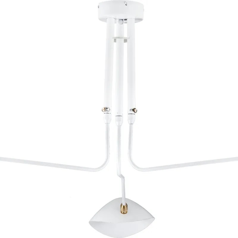 Plafoniera design Eiko bianco IP20, 3XE14
