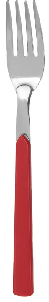 Forchetta con manico rosso Fast Eme