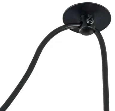 Maytoni T434-PL-01-GR - Lampadario a sospensione con filo BRONI 1xE27/60W/230V diametro 16 cm grigio