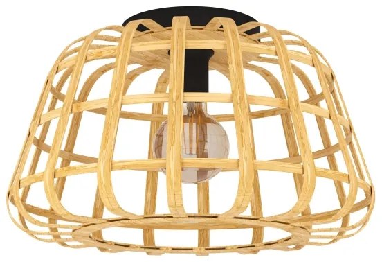 Eglo 390149 - Plafoniera MONTEZUELO 1xE27/40W/230V bambù