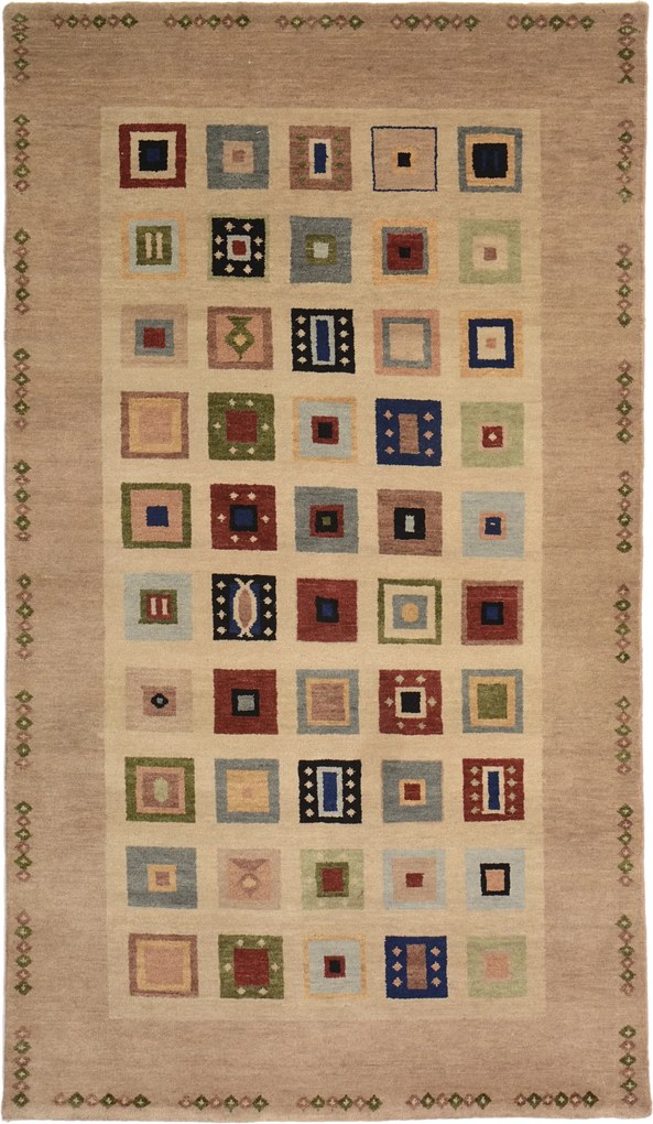 Loribaft Tappeto 160 x 90 (Indian) Annodato A Mano