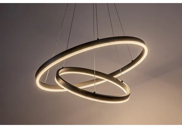 Rabalux 72305 - Lampada a sospensione dimmerabile su cavo ISAURE LED/80W/230V 3000-6500K+telecomando