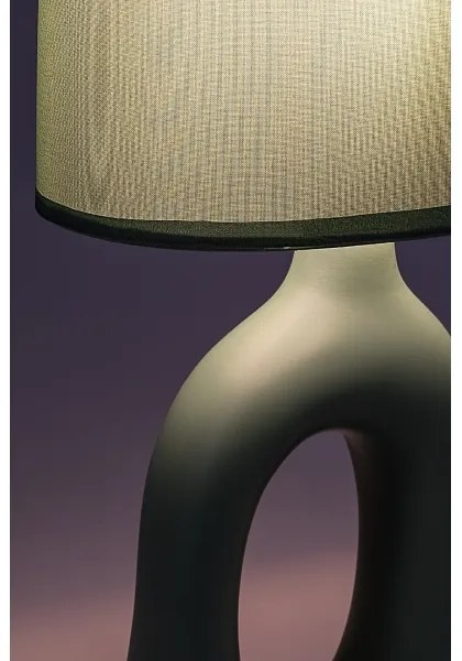 Rabalux 74071 - Lampada da tavolo SYLIRA 1xE14/40W/230V verde