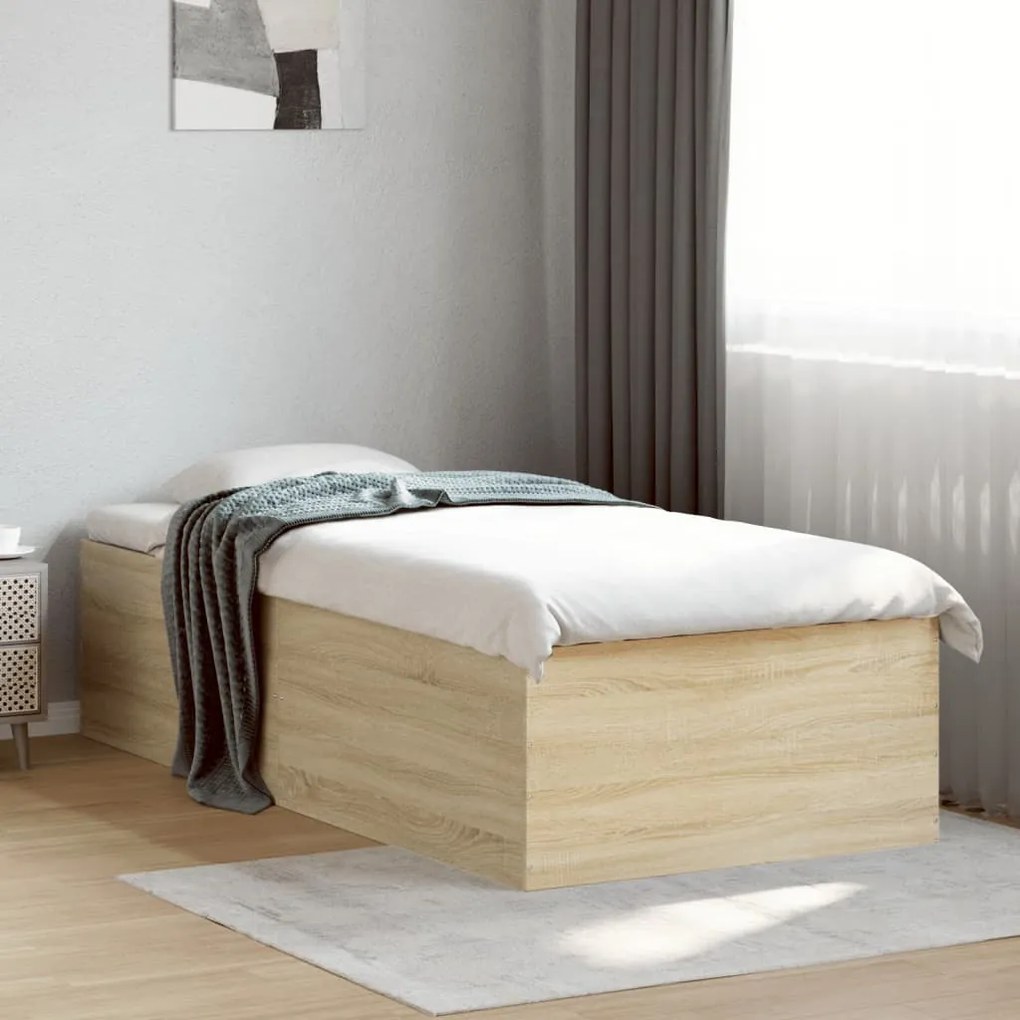 Giroletto rovere sonoma 90x200 cm in legno multistrato