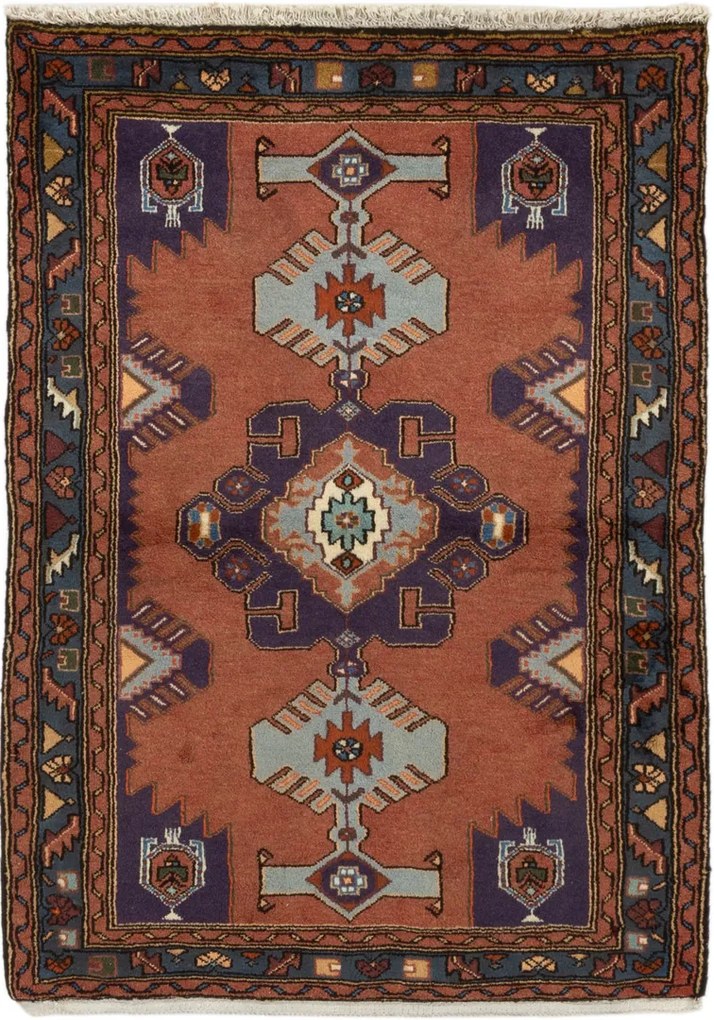 Shiraz Tappeto persiano 100x150 (Iran) Annodato A Mano