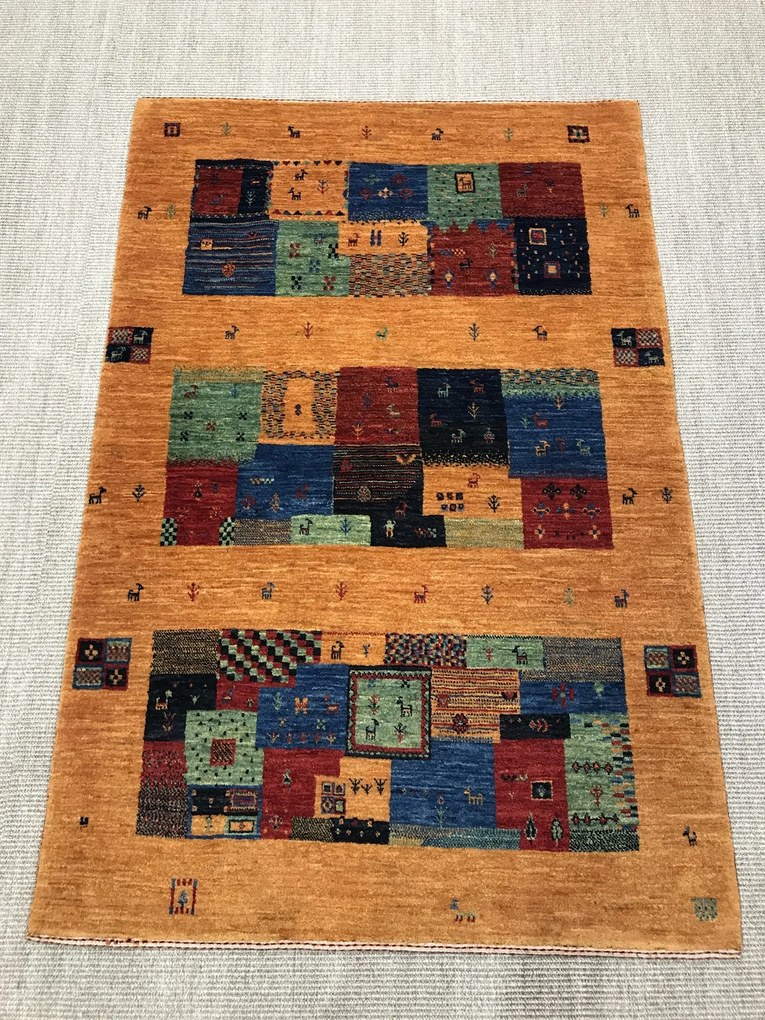 Loribaft Tappeto 110 x 160 (Iran) Annodato A Mano
