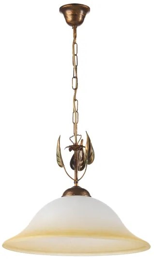 ONLI - Lampadario a sospensione con catena MIRA 1xE27/22W/230V diametro 40 cm