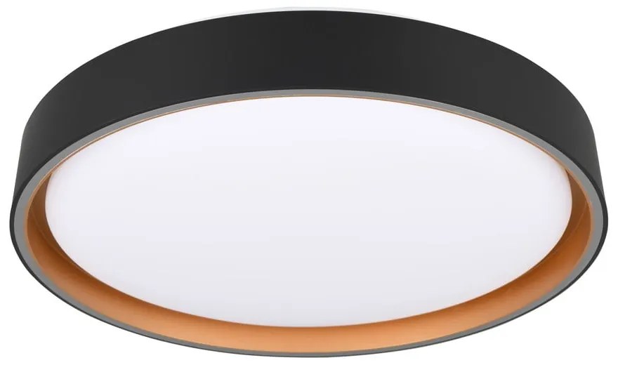 Apparecchio a soffitto LED nero ø 40 cm Felis - Reality
