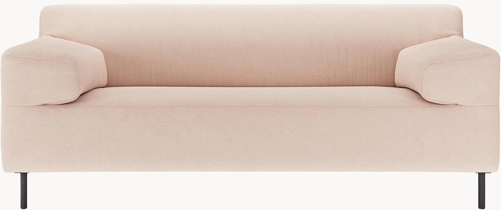 Divano 2 posti bianco perla/nero freistil180, larg. 182 cm