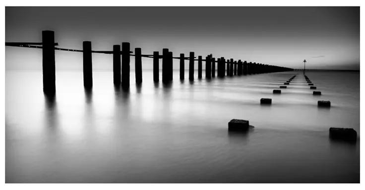 Fotomurale XXL L'estuario del Tamigi a Shoeburyness, Inghilterra