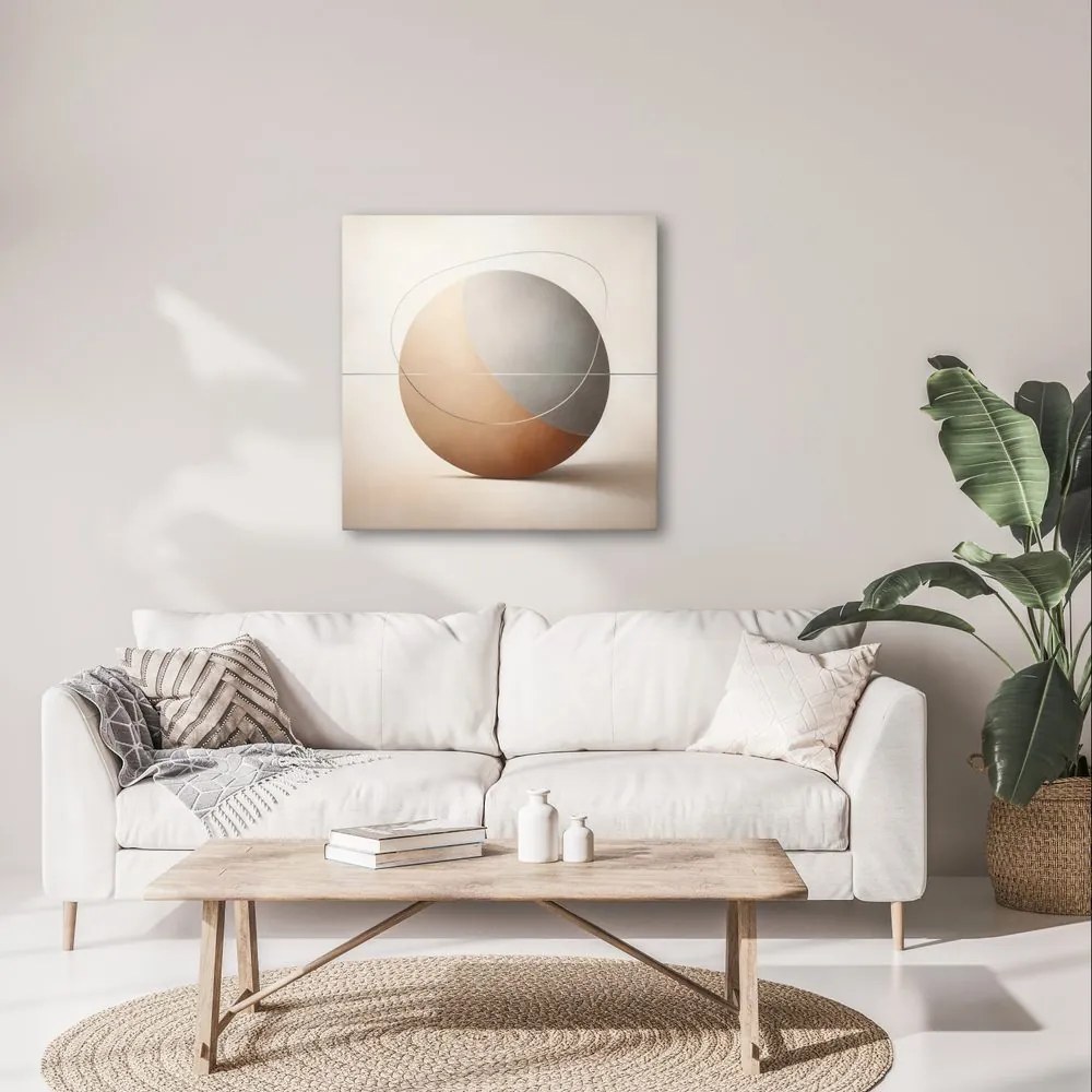 Quadro su tela – Astrazione di design cerchio