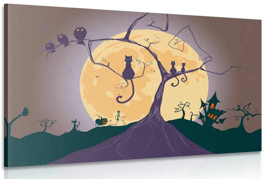Quadro su tela – Spettri della notte