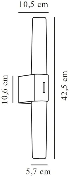 Nordlux - Illuminazione a LED per specchi da bagno HELVA LED/9W/230V  IP44