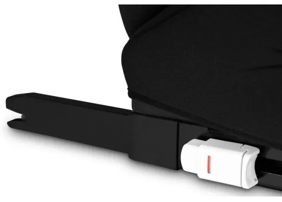 Lionelo - Seggiolino auto HUGO i-Dimensioni 100-150 cm nero/rosso