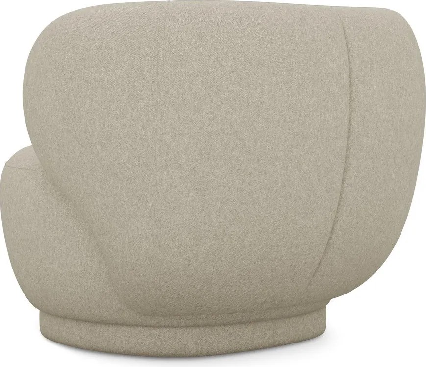 Poltrona beige Hina – Makamii