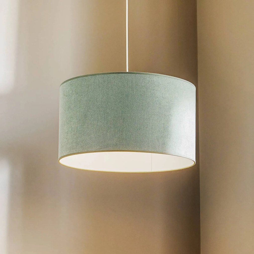 Duolla Lampada a sospensione Pastell Roller in verde menta