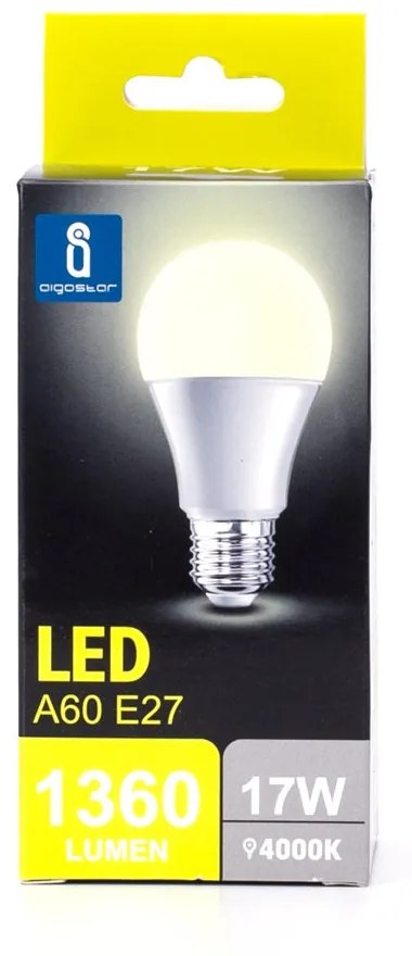 LED A5 A60 BIG ANGLE E27 17W 4000k 1720lm 230V D60*H119mm