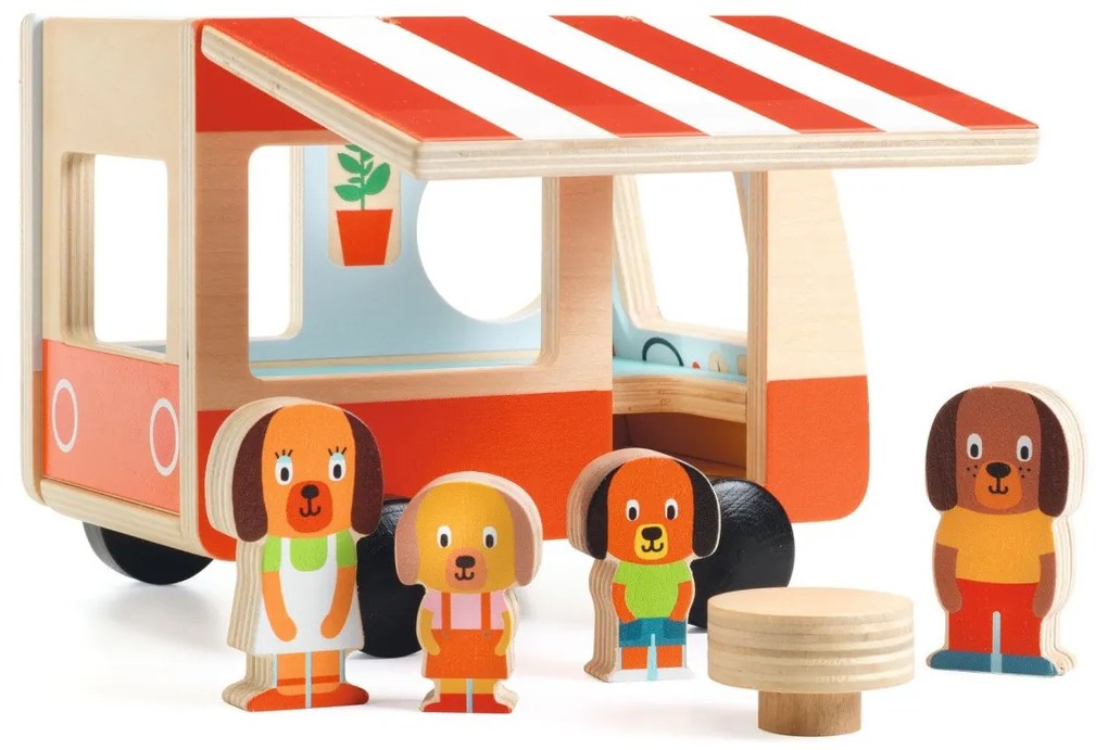 Camper con la famiglia Orso